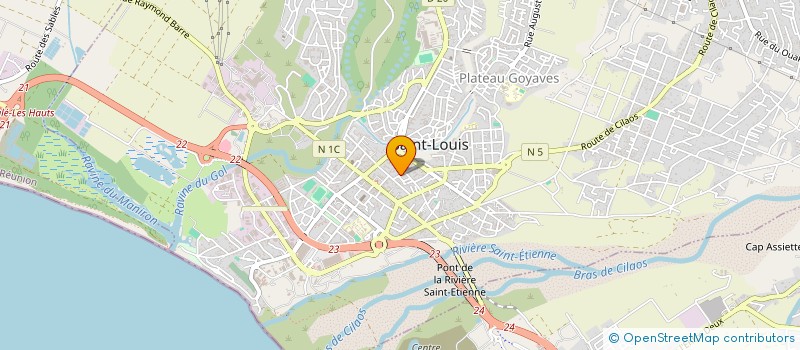 localisation de l'entreprise TRES CARRE  SAINT-LOUIS