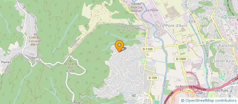 localisation de l'entreprise TRES CHIC - THE AGENCY  CANNES