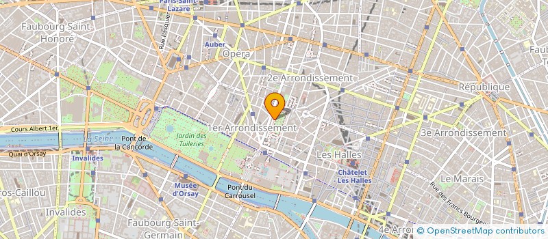localisation de l'entreprise TRES CONFIDENTIEL à PARIS