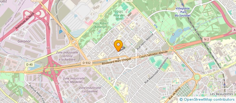 localisation de l'entreprise TRES ETANCHE à AULNAY-SOUS-BOIS