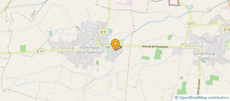 localisation de l'entreprise TRES HERMANOS  VILLELONGUE-DE-LA-SALANQUE