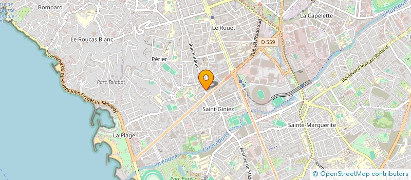 localisation de l'entreprise TRES IMMO à MARSEILLE