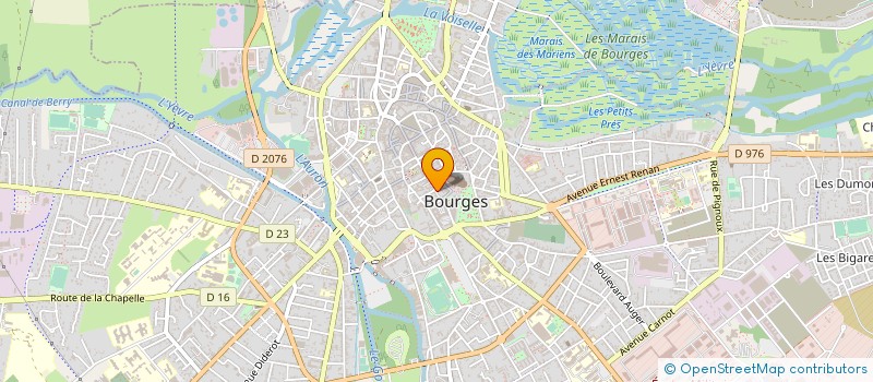 localisation de l'entreprise TRES'OR NUMISMATIQUE NOEL à BOURGES