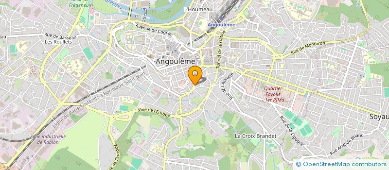 localisation de l'entreprise TRES TRES BIEN EDITIONS à ANGOULEME