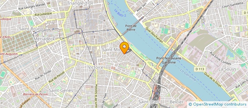 localisation de l'entreprise TRES TRES BON RUN CLUB  BORDEAUX