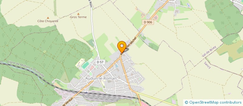 localisation de l'entreprise TRESA  AUDUN-LE-ROMAN