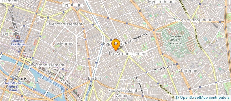 localisation de l'entreprise TRESAL ELIA ET TRESAL JEAN  PARIS