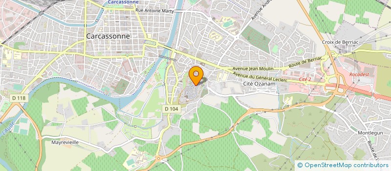 localisation de l'entreprise TRESCA SARL à CARCASSONNE