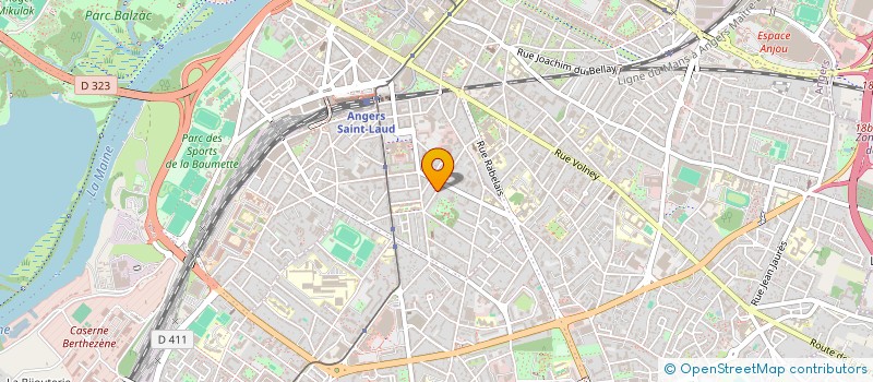 localisation de l'entreprise TRESCAO  ANGERS