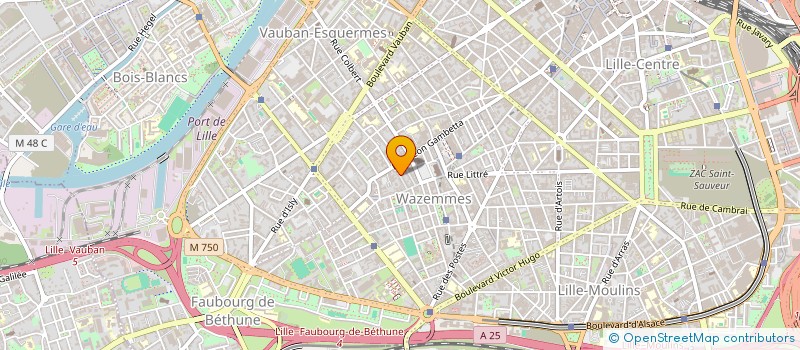 localisation de l'entreprise TRESCO à LILLE