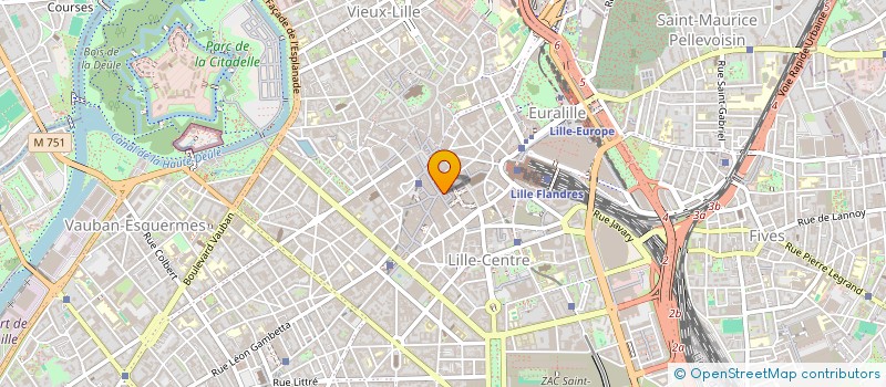 localisation de l'entreprise TRESELLE à LILLE