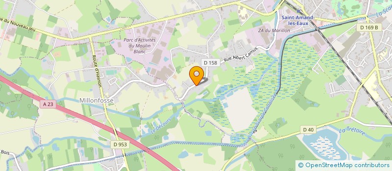 localisation de l'entreprise TRESOR à SAINT-AMAND-LES-EAUX