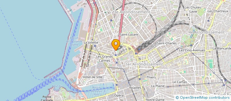 localisation de l'entreprise TRESOR à MARSEILLE