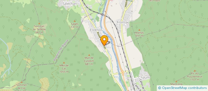 localisation de l'entreprise TRESOR  ESTENOS