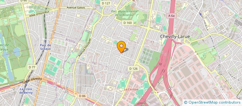 localisation de l'entreprise TRESOR CARRELAGE ET PIERRE à L'HAY-LES-ROSES