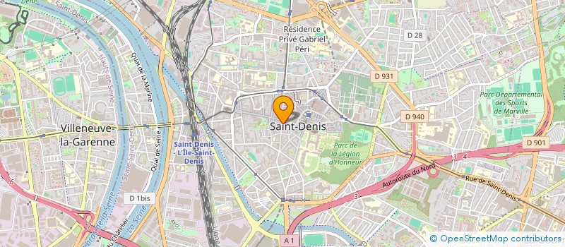 localisation de l'entreprise TRESOR DE FEES  SAINT-DENIS