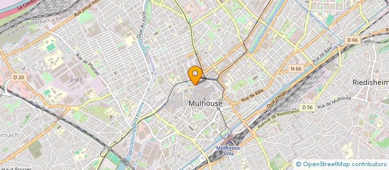 localisation de l'entreprise TRESOR DES DELICES  MULHOUSE