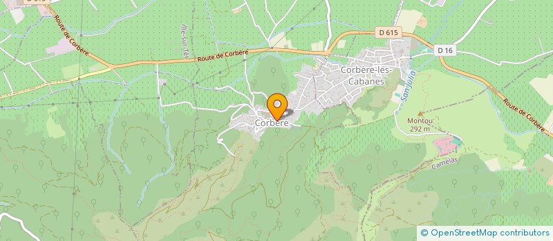localisation de l'entreprise TRESOR DU SUD à CORBERE