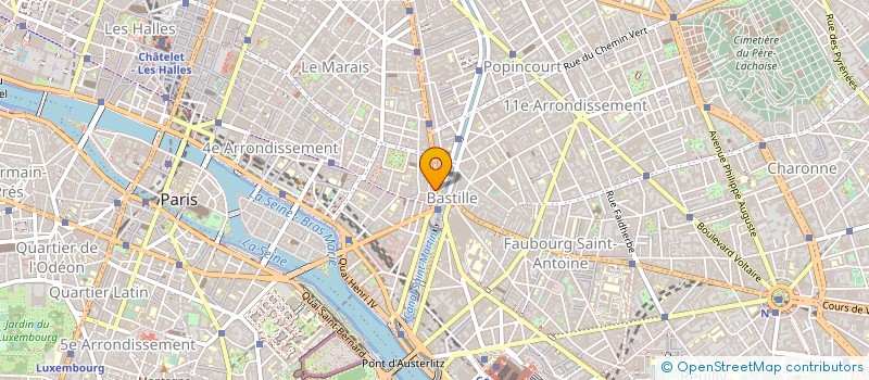 localisation de l'entreprise TRESOR SUCRE à PARIS