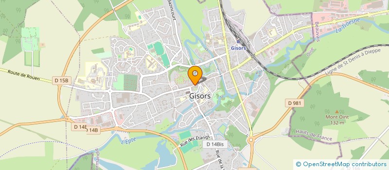 localisation de l'entreprise TRESORS D'ENFANTS  GISORS