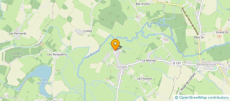 localisation de l'entreprise TRESORS DE BOURGOGNE à CHAMBLANC