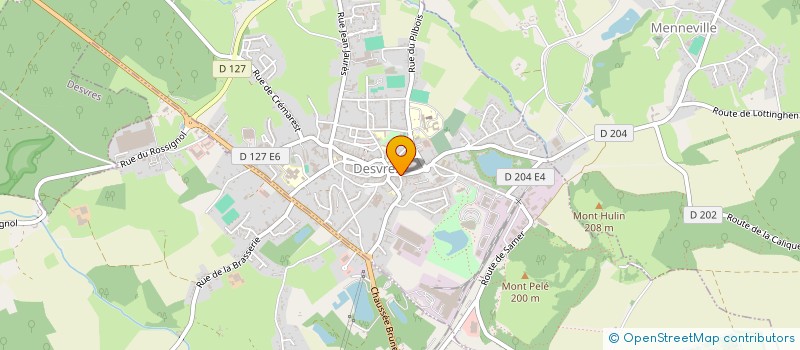 localisation de l'entreprise TRESORS DE FAMILLES  DESVRES