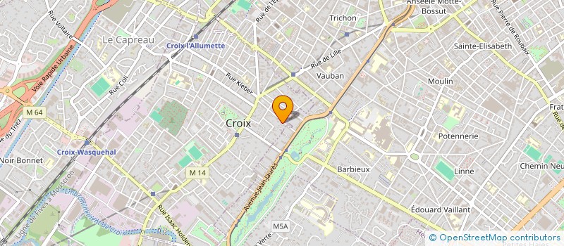 localisation de l'entreprise TRESORS DE NOUNOUS  CROIX