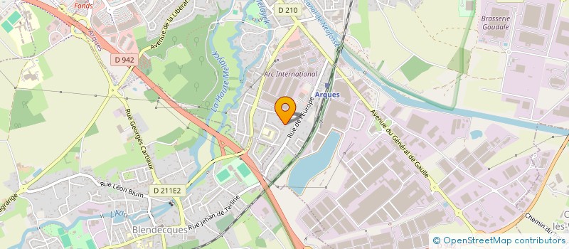 localisation de l'entreprise TRESORS DES LUTINS à ARQUES