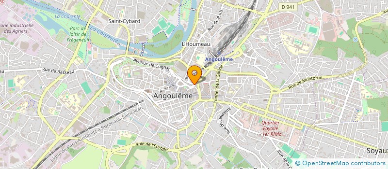 localisation de l'entreprise TRESORS DU LEVANT à ANGOULEME