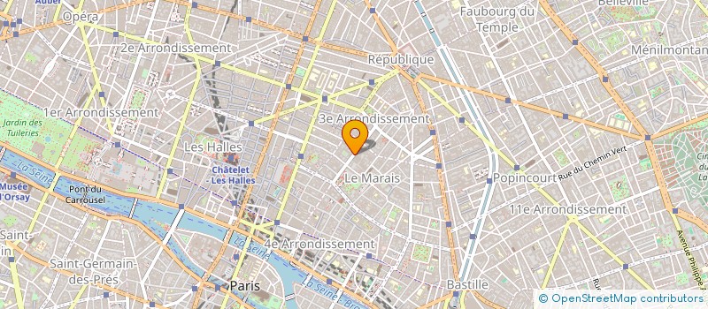 localisation de l'entreprise TRESORS DU NEPAL  PARIS