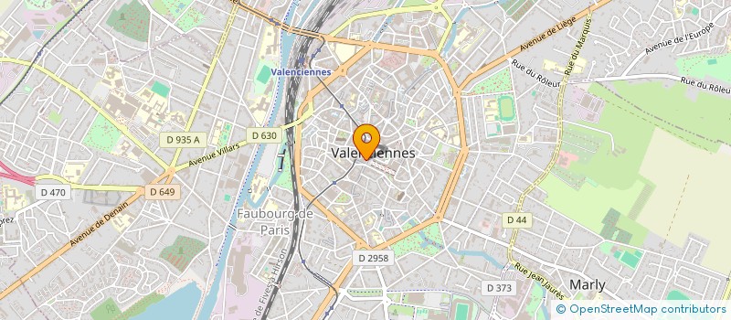 localisation de l'entreprise TRESORS DU NORD à VALENCIENNES