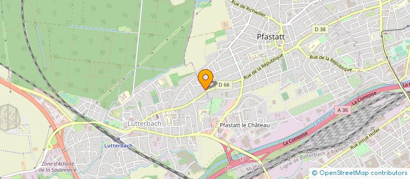 localisation de l'entreprise TRESORS EPHEMERES  PFASTATT