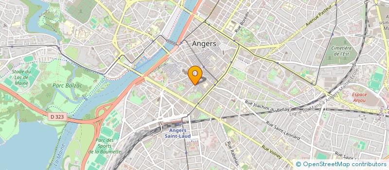 localisation de l'entreprise TRESORS ET MUSEES à ANGERS