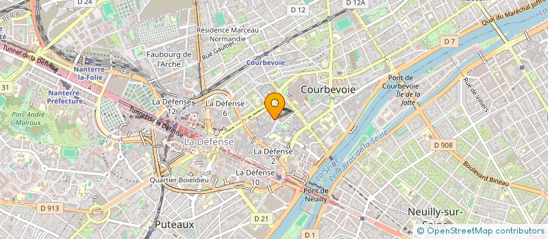 localisation de l'entreprise TRESORS HAVRE DE PAIX à COURBEVOIE