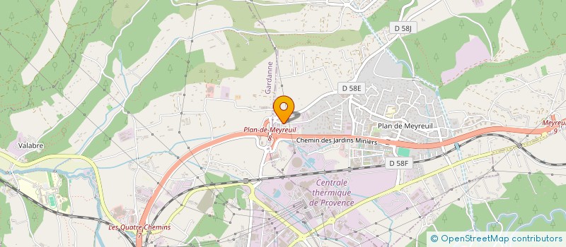 localisation de l'entreprise TRESORSNAILS à MEYREUIL