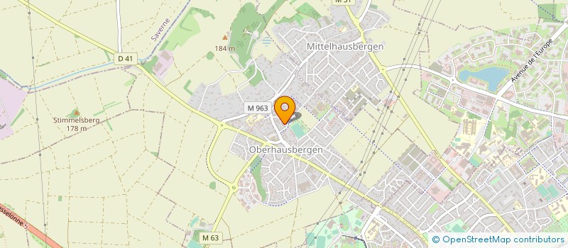 localisation de l'entreprise TRESPA à OBERHAUSBERGEN