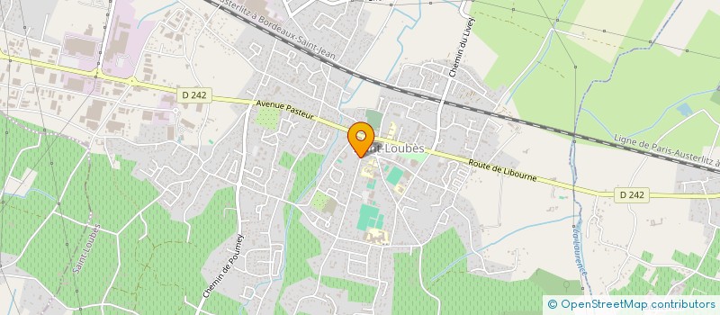 localisation de l'entreprise TRESSES ELEC à MONTUSSAN