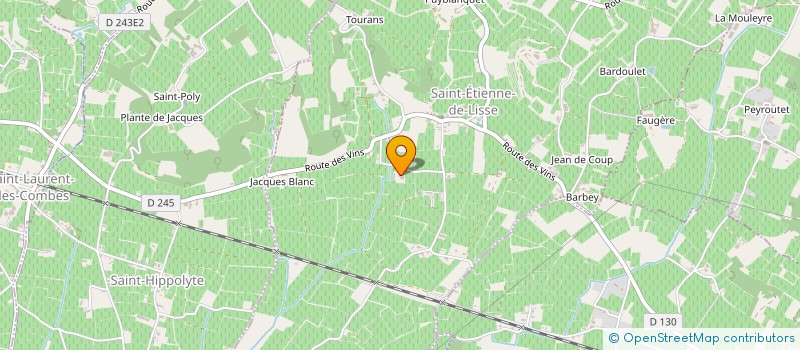 localisation de l'entreprise TRESTARD AVOCAT  SAINT-ETIENNE-DE-LISSE