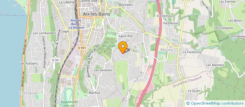 localisation de l'entreprise TRESTIA  MOUXY