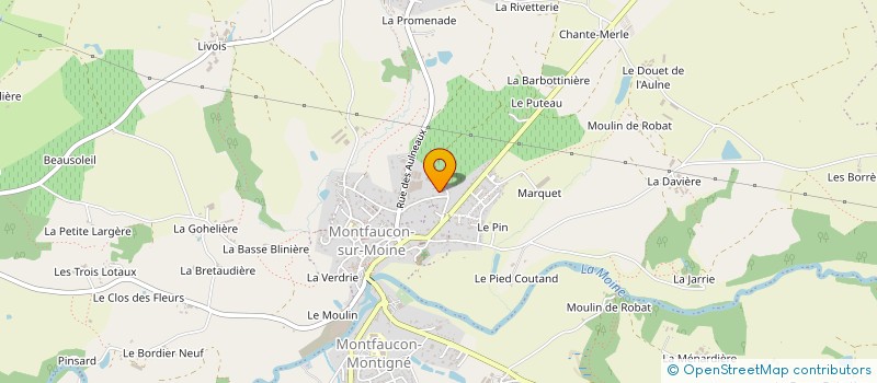 localisation de l'entreprise TRETAUX GERMINOIS à SEVREMOINE