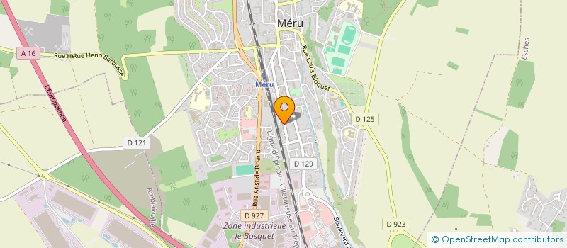 localisation de l'entreprise TRETEAUX PLEINE LUNE CIE NEDELJKO GRUJIC  MERU