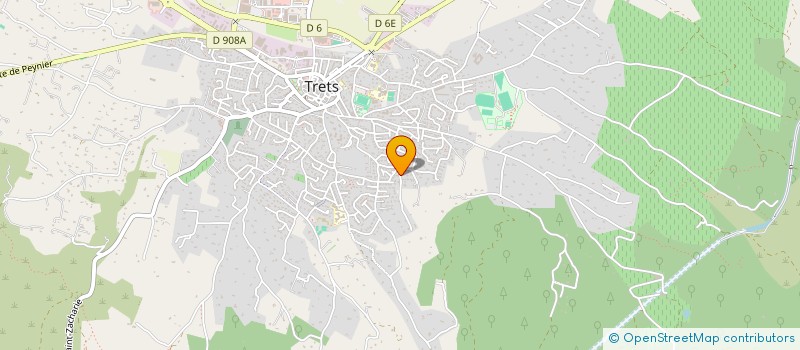 localisation de l'entreprise TRETS VOLLEY LOISIR à TRETS