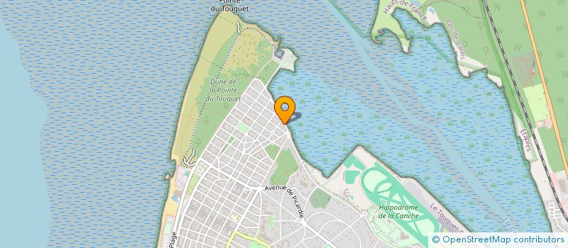 localisation de l'entreprise TRETTEL à LE TOUQUET-PARIS-PLAGE