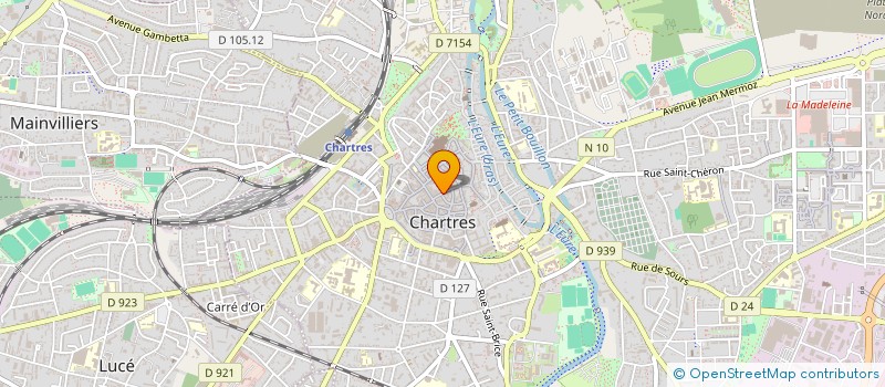 localisation de l'entreprise TREUE & CO à CHARTRES