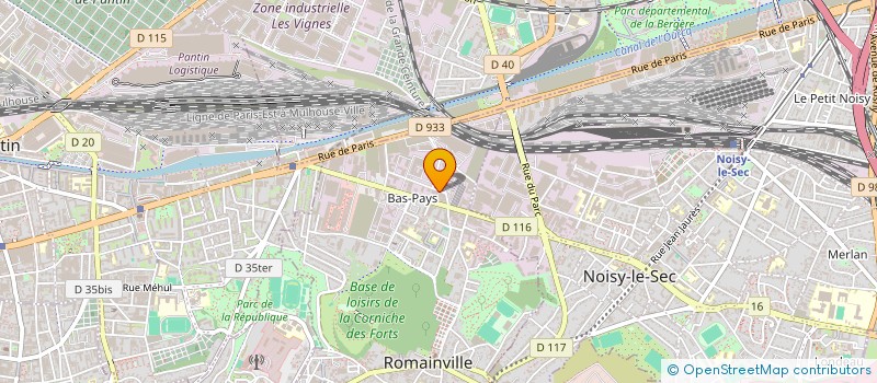 localisation de l'entreprise TREUIL EXPRESS à ROMAINVILLE