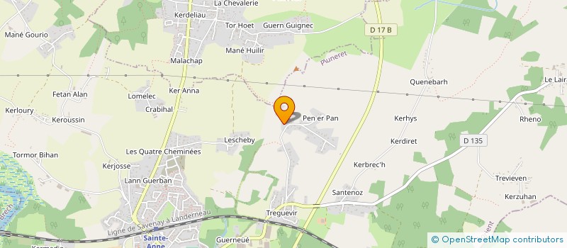 localisation de l'entreprise TREULAN  PLUNERET