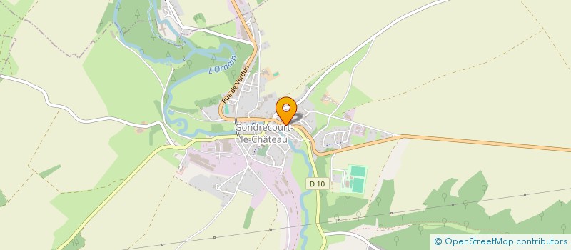 localisation de l'entreprise TREV USINAGE à TREVERAY