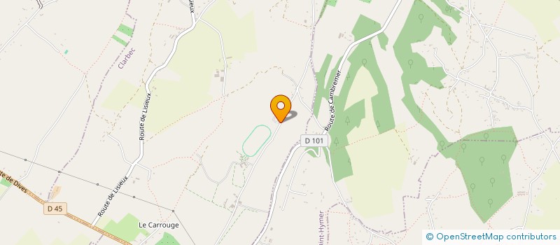 localisation de l'entreprise TREVE  CLARBEC