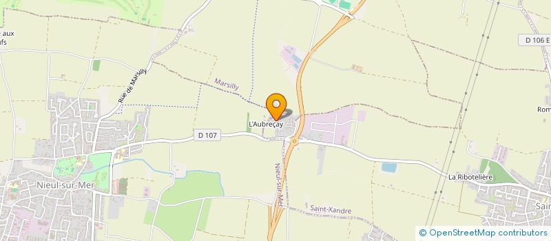 localisation de l'entreprise TREVE YOGA  ANGOULINS