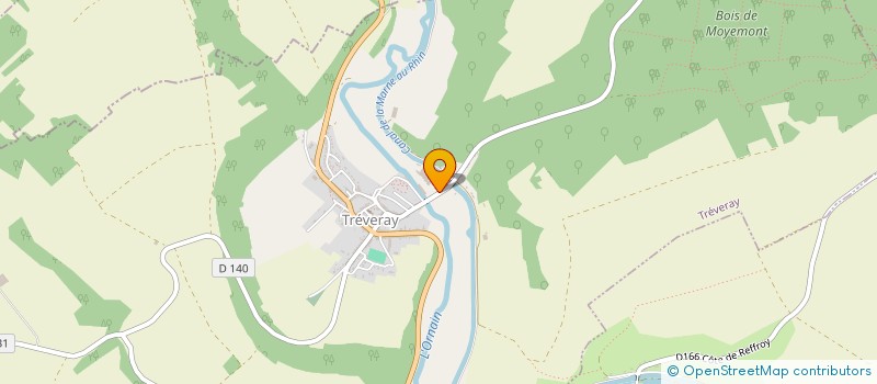 localisation de l'entreprise TREVERAY FONDERIE  TREVERAY